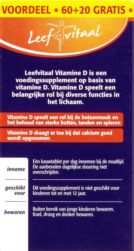 Vitamine D Leefvitaal